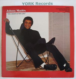 Johnny Mathis You Light Up My Life EX Con LP Record