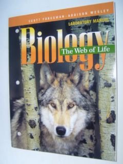 Biology The Web of Life Science Workbook 10th Grade 10 0201869578