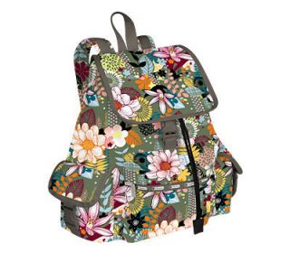 LeSportsac Voyager Backpack Fresca Style 7839 New Retail $108 Floral