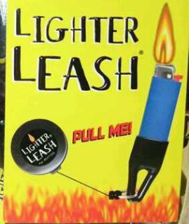 Lighter Leash Retractable Black Blue or Red