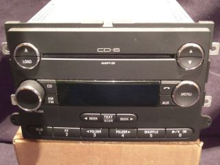 FORD EDGE LINCOLN MKX F150 MONTEGO MILAN FUSION 6 DISC CD  PLAYER