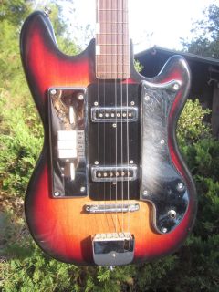 Vintage 1964 Teisco Lindell VN 2 Electric Guitar Kent