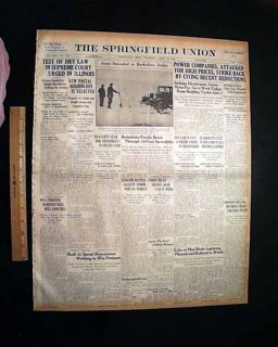 Babe Ruth Claire Hodgson Wedding Yankees 1929 Newspaper