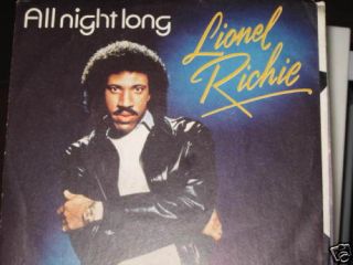Lionel Richie All Night Long Wander Danger Motown
