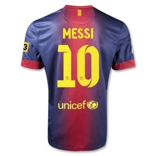 Lionel Messi Jersey Nike 2012 2013 Barcelona Navy Red Youth