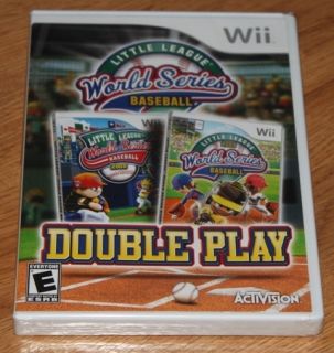 Little League World Series Double Play Wii 2010 New Factory SEALED