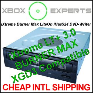 Xbox 360 Liteon IHAS524B DVD Writer Burner Max XGD3