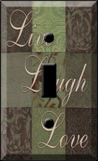 Live Laugh Love HH Light Switch Cover Wall Plate