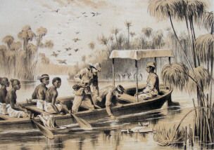 Tanzania Rusizi Stanley Livingstone 1875 Original Antique Print