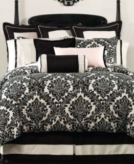 New Waterford Lisette Collection King Bedskirt Black