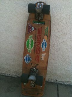 Vintage 70s Sims Lonnie Toft Skateboard Complete