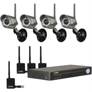 Lorex LH118501C4W 8 Channel Security Dvr With 4 Digital Wireless