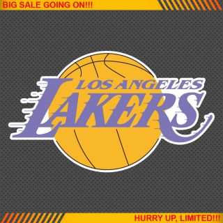 Los Angeles Lakers NBA Basketball Logos Car Bumper Window Wall Sticker