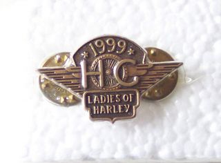 Harley Davidson 1999 LOH Ladies of Harley HOG Harley Owners Group Pin