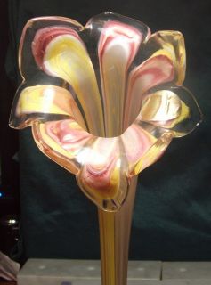 Murano Glass Beautiful Murano Glass from Italy Long Stem Flower