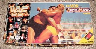 Vintage Acclaim VCR Wrestlemania Game 1988 in Box