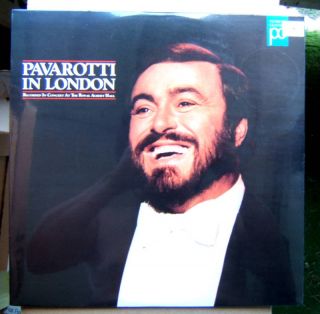 Luciano Pavarotti in London Concert Adler Laserdisc New