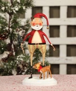 ESC Trading Lori Mitchell Christmas Santa Claus Baby Comet 22126