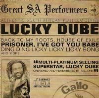 Lucky Dube Great SA Performers South African CD New CDPS 016