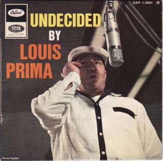 Louis Prima GIA Maione French 60s EP Capitol