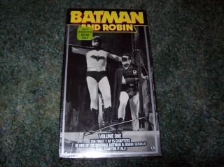 Robin Volume One SEALED New VHS Video Robert Lowery Lyle Talbot