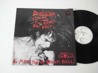 Birthday Party x Lydia Lunch Split LP 4AD 1982 UK Nick Cave