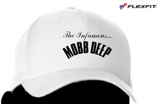The Infamous Mobb Deep Logo Fitted Hat Hip Hop RARE New