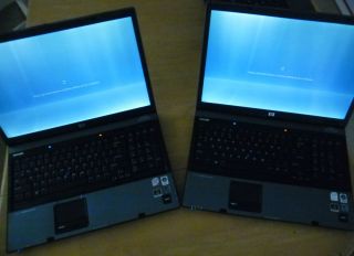 HP Core 2 Duo 8710w Lot of 2 Laptops 2 2 GHz 2 Gig RAM More
