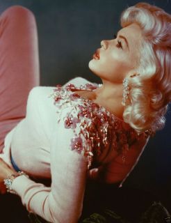 JAYNE MANSFIELD COLOR PUBLICITY PHOTO   Hollywood 1950s Movie Star