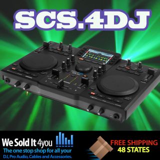 Stanton SCS 4DJ DJ Controller and Mixer USB  MIDI Player Brand New