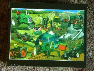 Oliver Tractor Puzzle FINEST FARM MACHINERY 70 88 550 770 880 1600