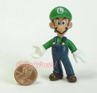 Nintendo Super Mario Bros 4 Vinyl Figure Model Luigi R4