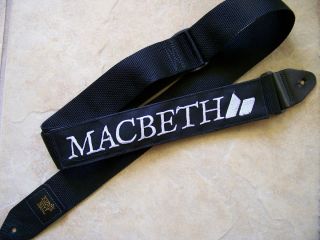 Macbeth Guitar Strap