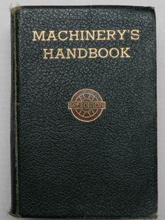 MACHINERY S HANDBOOK VINTAGE MACHINIST AND DRAFTING TOOLS WOODWORKING