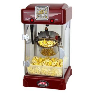 Funtime 2 5oz RockN Popper Popcorn Machine Maker Retro Style FT2518