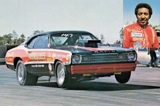 Ronnie Lyles Sox Martin Built 1972 Plymouth Duster Pro Stocker Photo