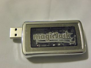 Used Magicjack Magic Jack USB Internet VoIP Phone Jack