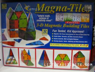 Magna Tiles 32 Piece Clear