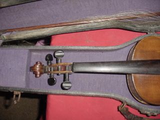 Violin Made Mittenwald Germany 1750 1760 Paper from Lyon Healey