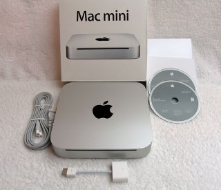 Apple Mac Mini Desktop 2010 2 4GHz Core 2 Duo 8GB 750GB HD SuperDrive