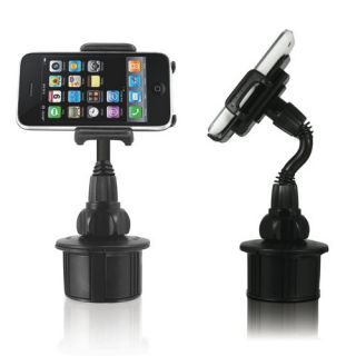 Black Macally MCUP Universal Cup Holder Phone Car Mount For Cell