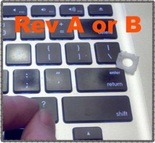 MacBook Pro 13 15 17 Unibody One Replacement Keyboard Key Black
