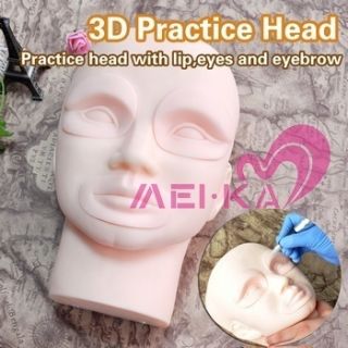 Head Model Practice Skin Cosmetic Makeup Supply MUP3022