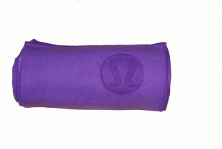 Lululemon MANDUKA eQua Yoga Mat Standard Towel 26 5 x 72 Purple