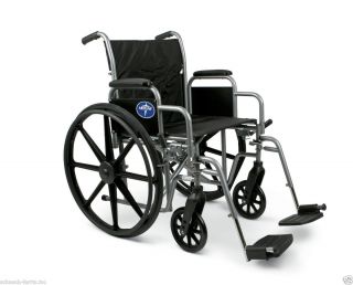 18 Medline K1 Lightweight Folding Manual Wheelchair