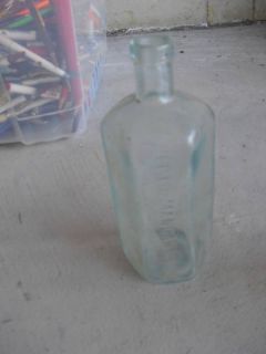 Vintage Glass Medicine Bottle Pepto Mangan Look