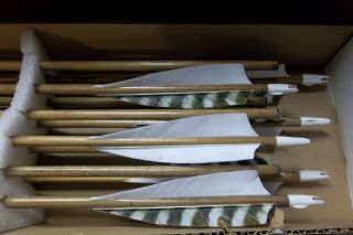 Dozen New Cedar Arrows 60 65 Full Length