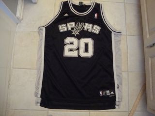 NBA San Antonio Spurs Manu Ginobili Adidas Away Sewn Jersey XXL