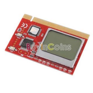 LCD PCI PC Computer Analyzer Tester Diagnostic Card