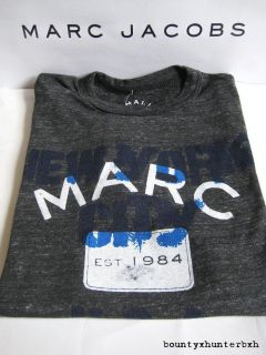 Marc Jacobs Grey USA New York City Tee T Shirt Large L